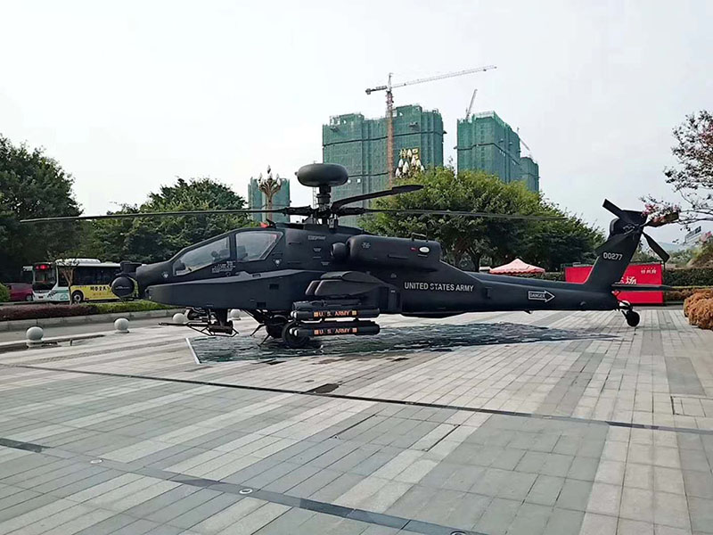武装直升机模型